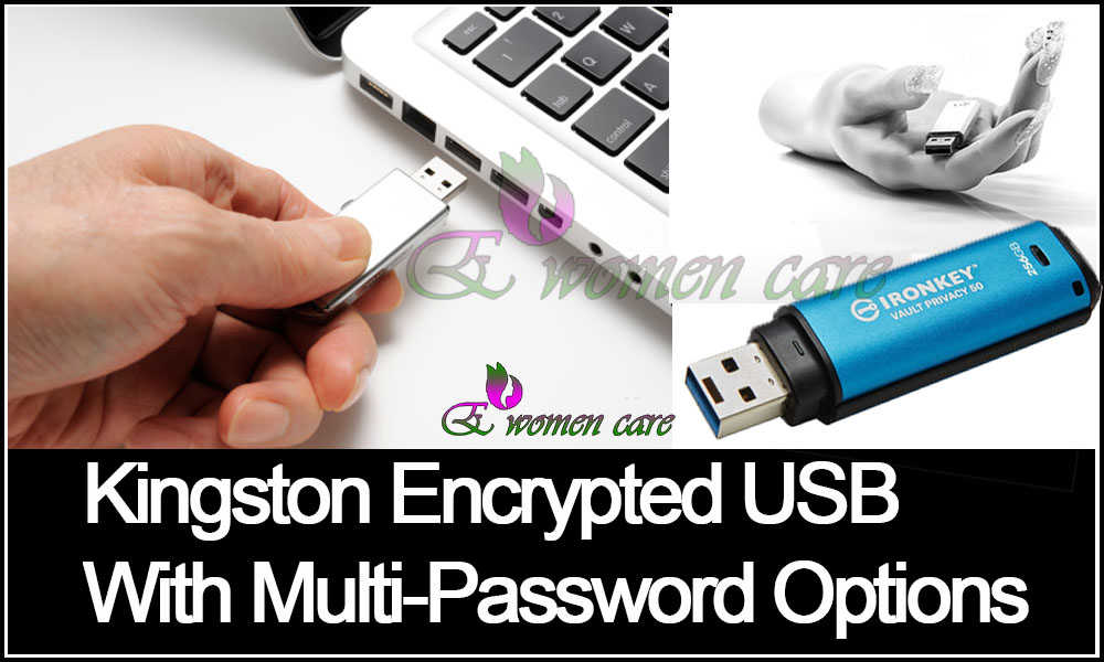 Kingston Encrypted USB With Multi-Password Options